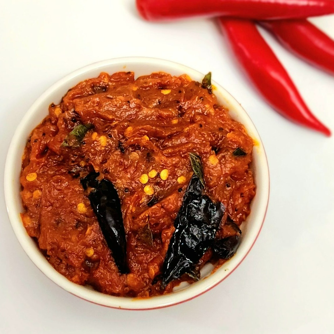 Chilli / Pandu Mirapakaya Pickle - Andhra Pachallu