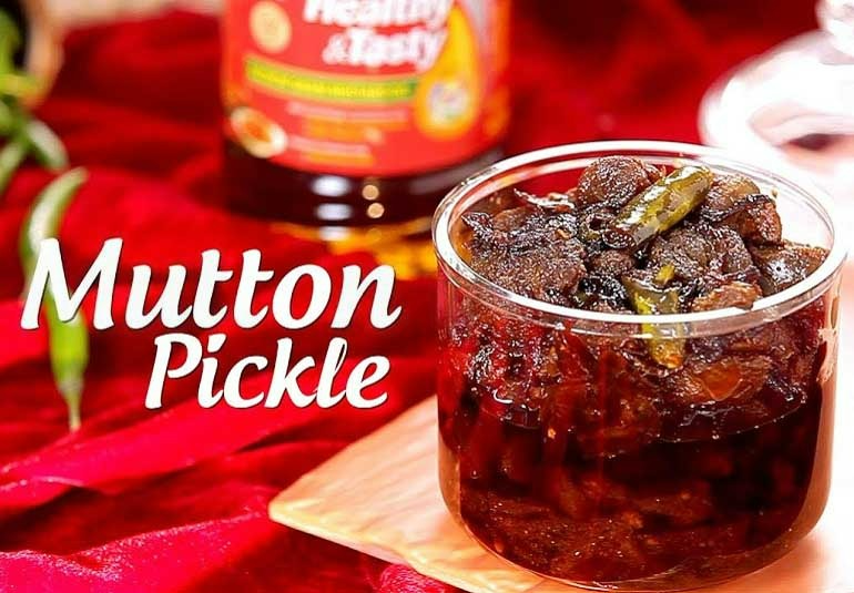 Mutton Pickle - Andhra Pachallu