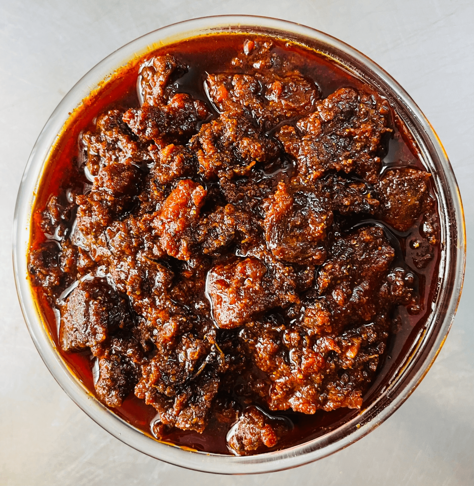 Mutton Pickle - Andhra Pachallu