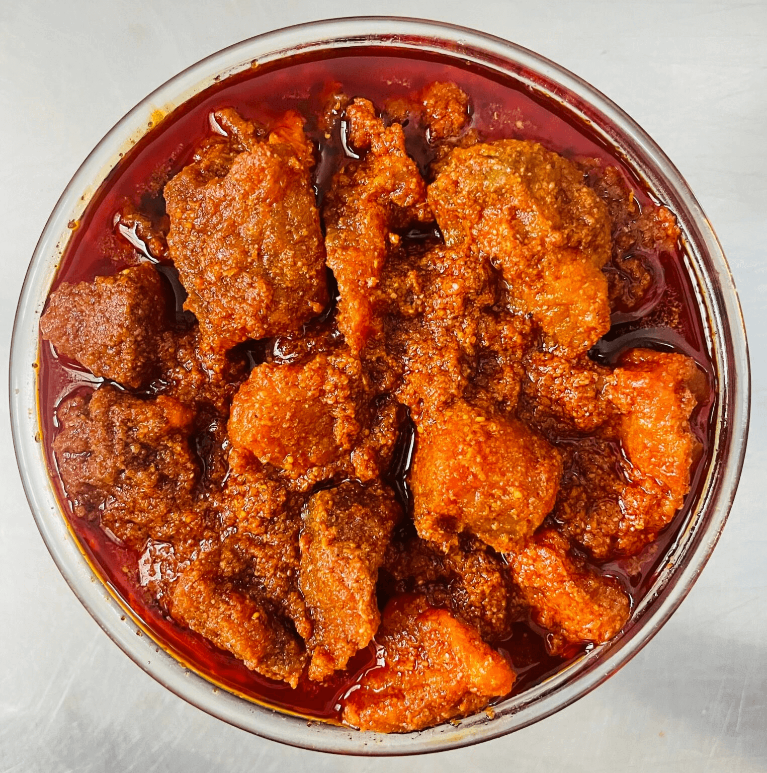 Fish Pickle - Andhra Pachallu