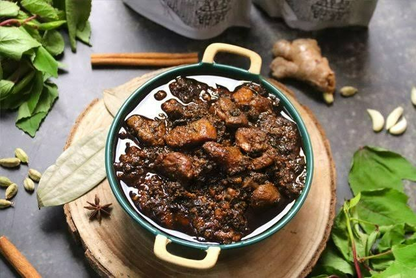 Gongura Chicken Pickle - Andhra Pachallu