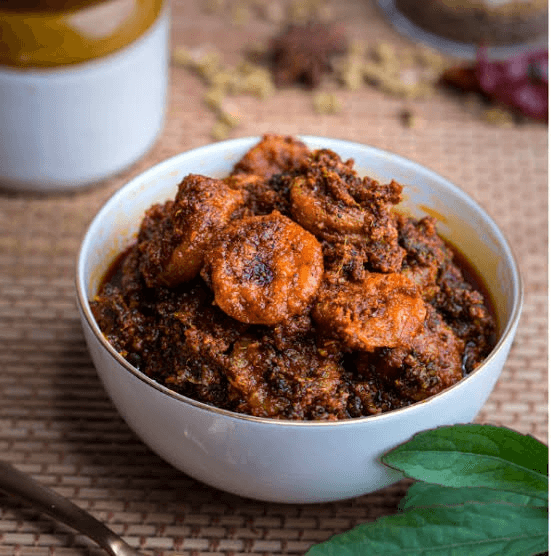 Prawn Pickle - Andhra Pachallu