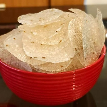 BIYYAM PINDI VADIYALU (Rice Pappad) HOMEMADE - Andhra Pachallu